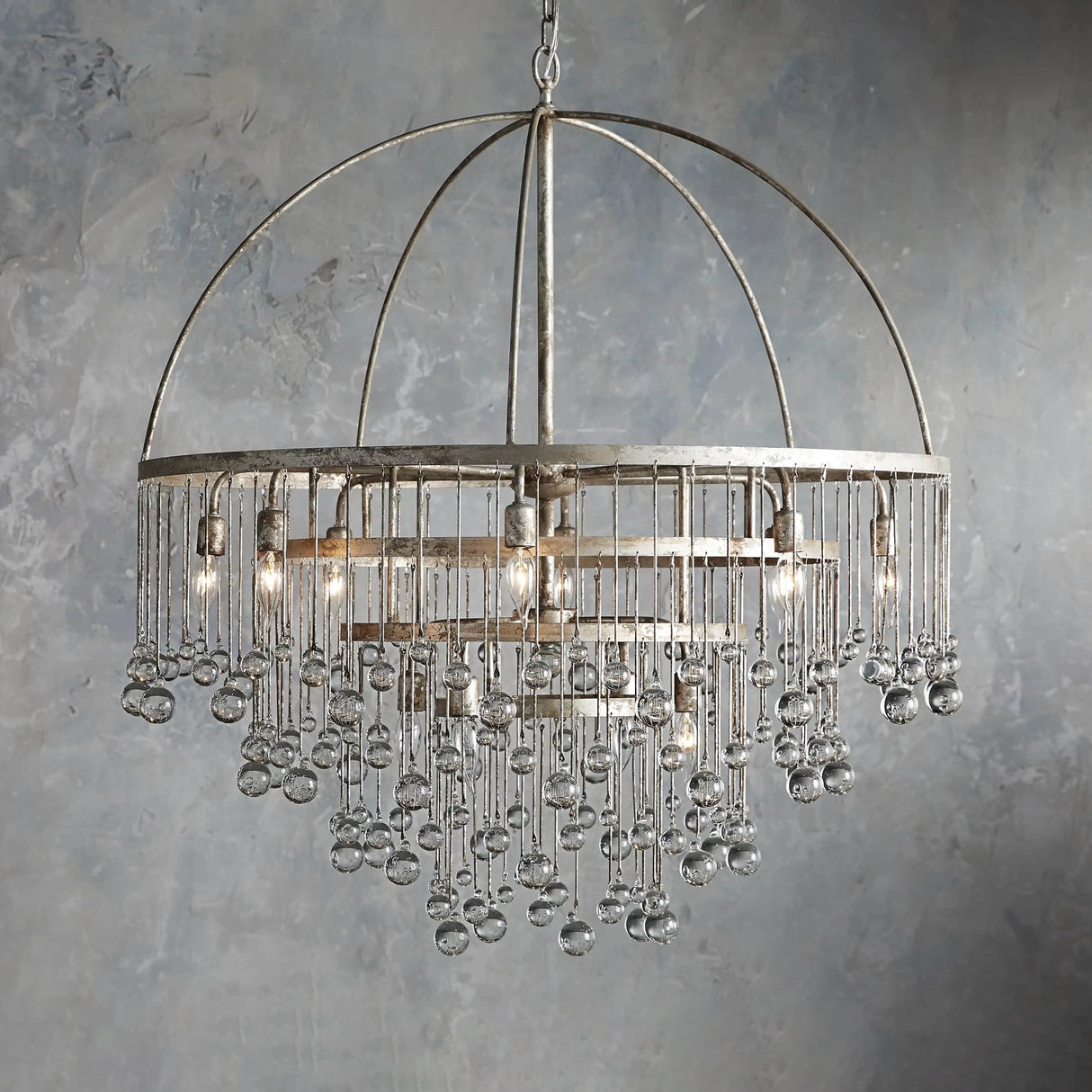 Modern Aubrey 4 Tier Chandelier