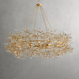 Crystal Flowers Fiore Crown Chandelier