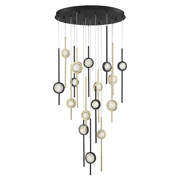 Barle Led Round Chandelier 16 Pendant