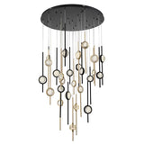 Barle Led Round Chandelier 26 Pendant