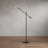 Moder Apollo Glass Ball Task Floor Lamp