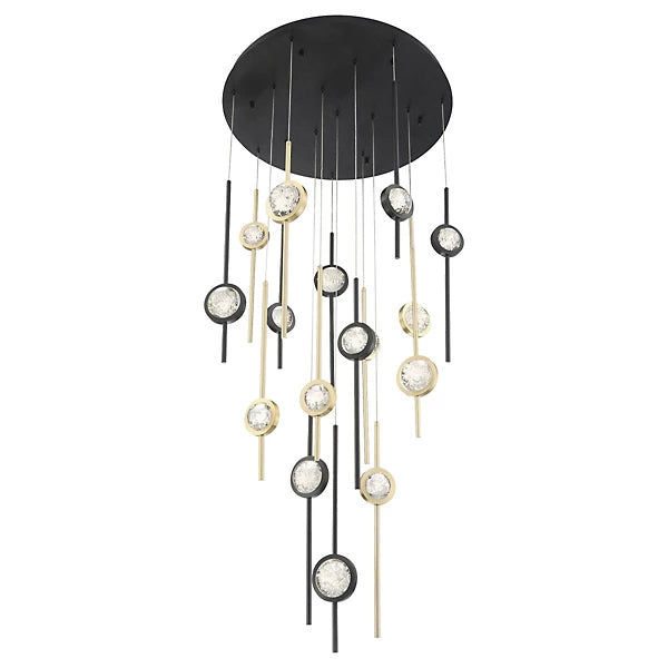 Barle Led Round Chandelier 16 Pendant