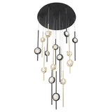 Barle Led Round Chandelier 16 Pendant