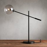 Moder Apollo Glass Ball Task Table Lamp