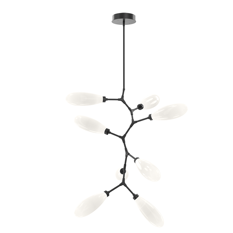 Art Glass Fiori Modern Vine Chandelier