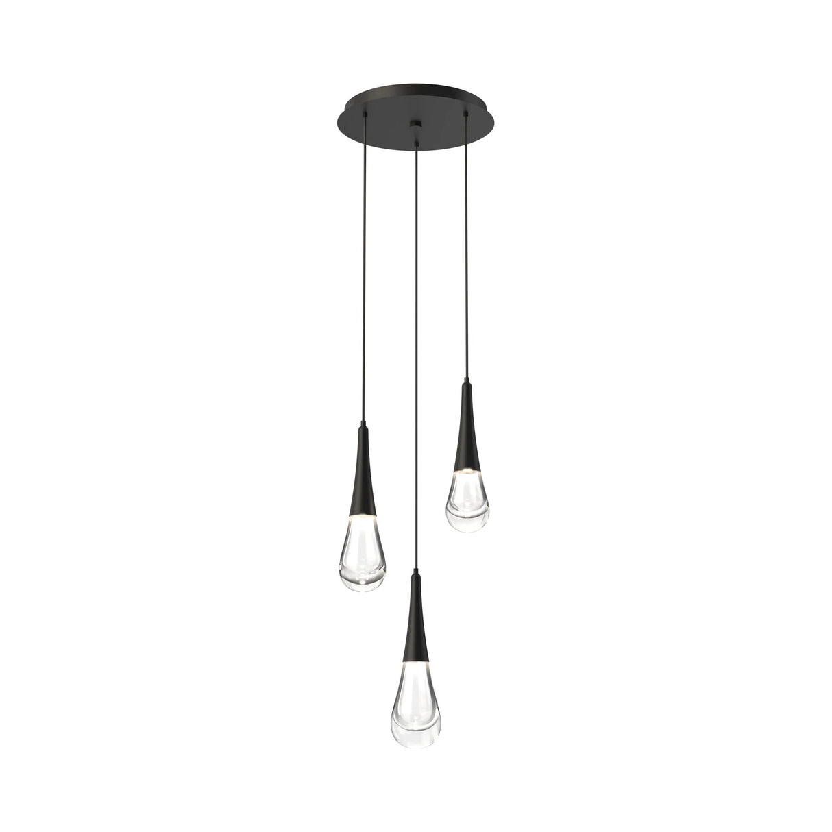 Rain LED Round Chandelier