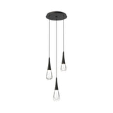 Rain LED Round Chandelier