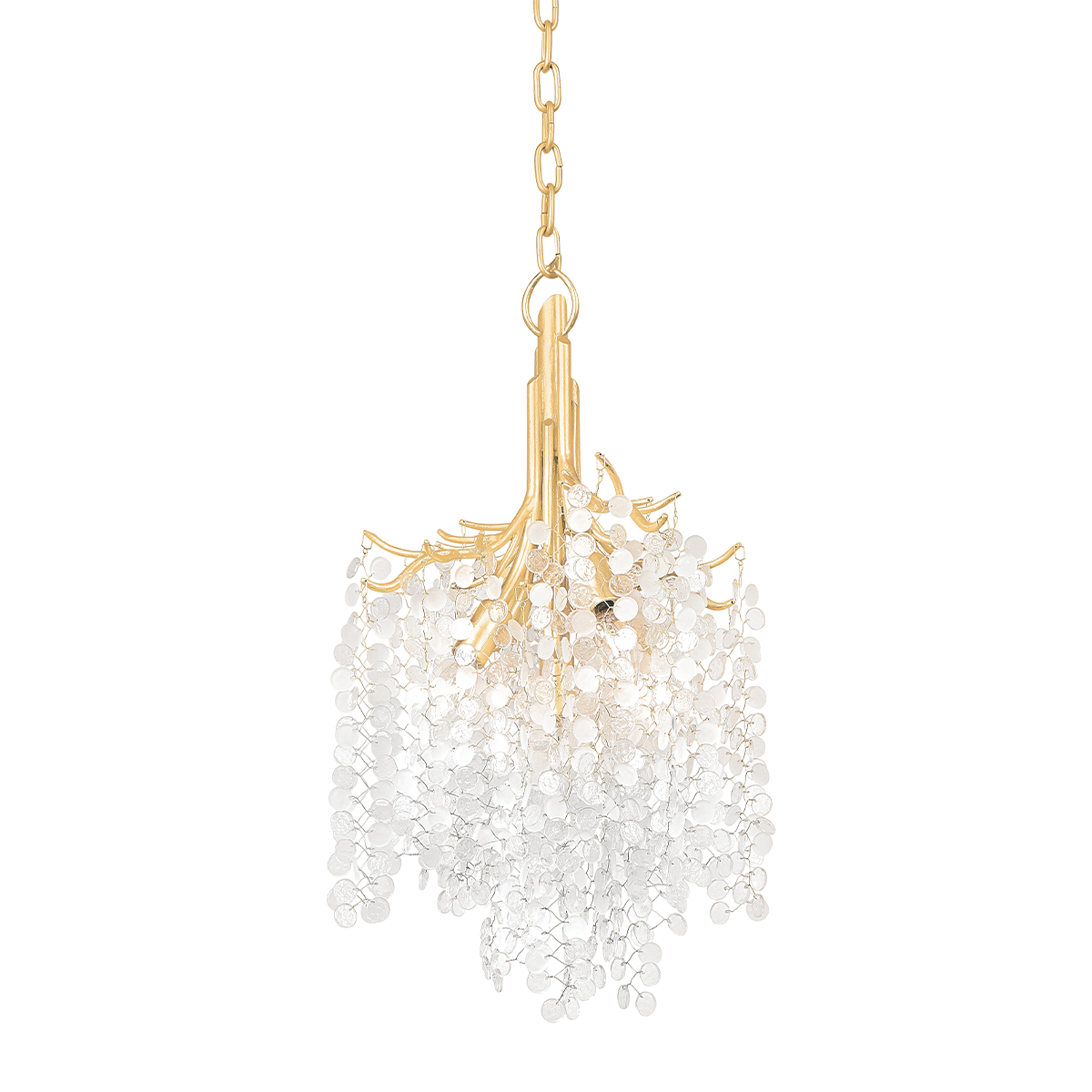 Art Glass Drops Genoa Chandelier