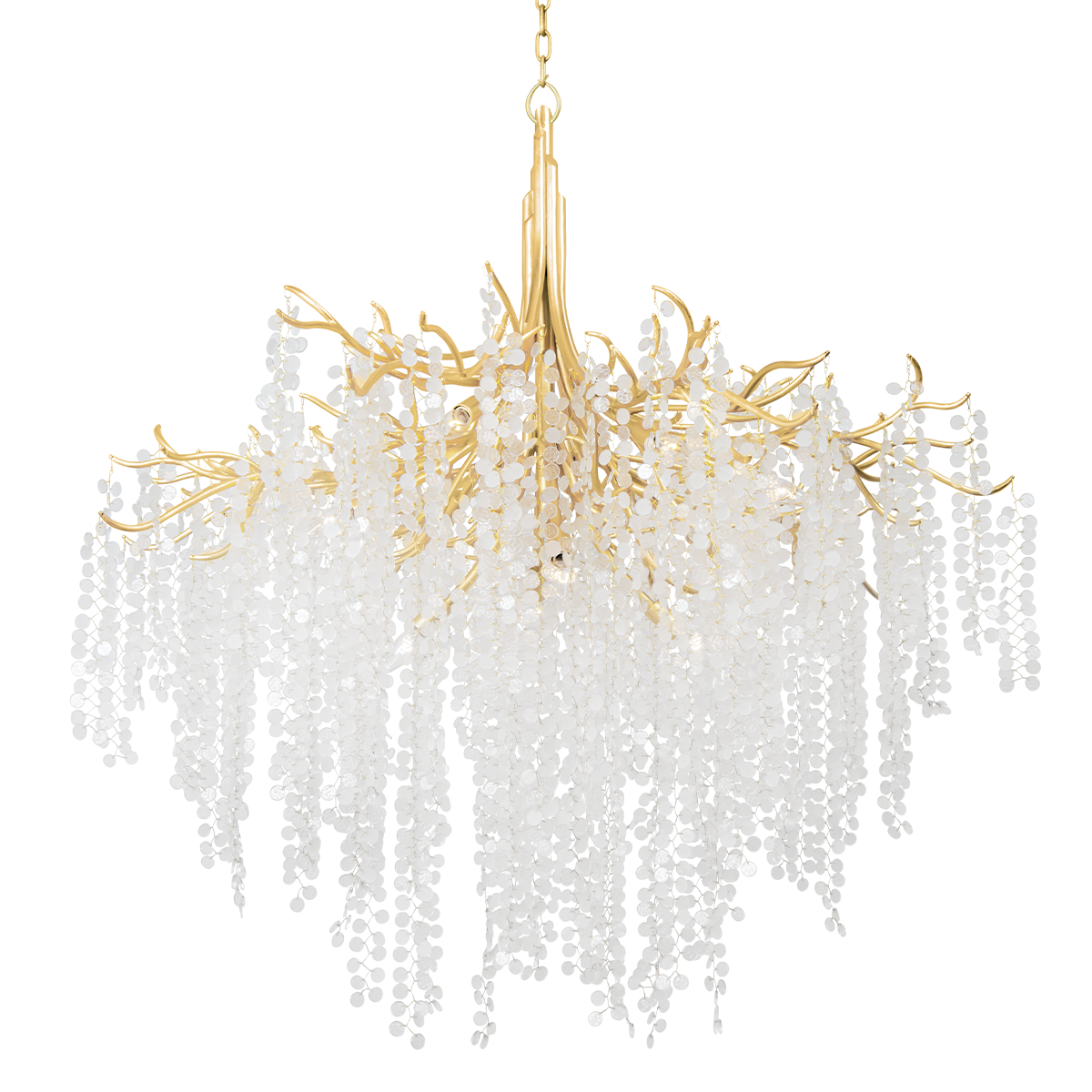 Art Glass Drops Genoa Chandelier