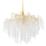 Art Glass Drops Genoa Chandelier