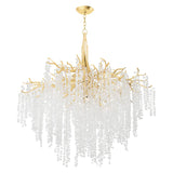 Art Glass Drops Genoa Chandelier