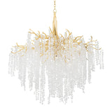 Art Glass Drops Genoa Chandelier