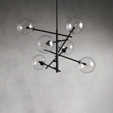 Moder Apollo Glass Ball Chandelier