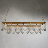 Modern Aubrey Rectangular Chandelier 47" 60"