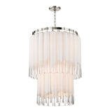 Morna 2-Tier Round Chandelier 23.8"W