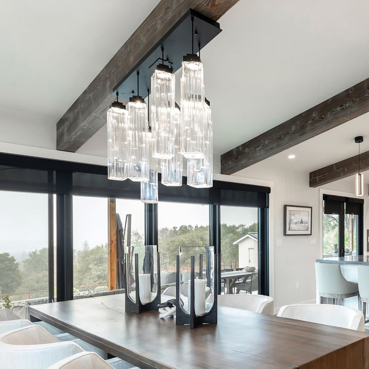 Ledges Linear Pendant Chandelier