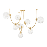 Art Spherical Glass Astraia Chandelier