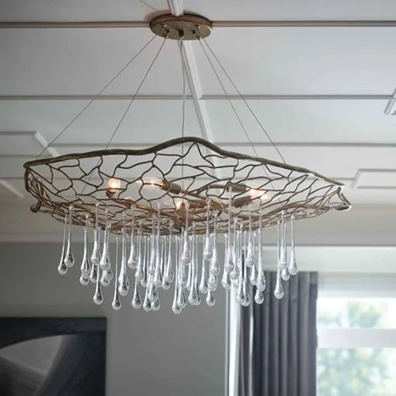 Art Drops Glass Laguna Chandelier