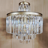 Art Leyland Crystal Round Chandelier 11 Light