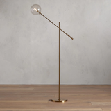 Moder Apollo Glass Ball Task Floor Lamp