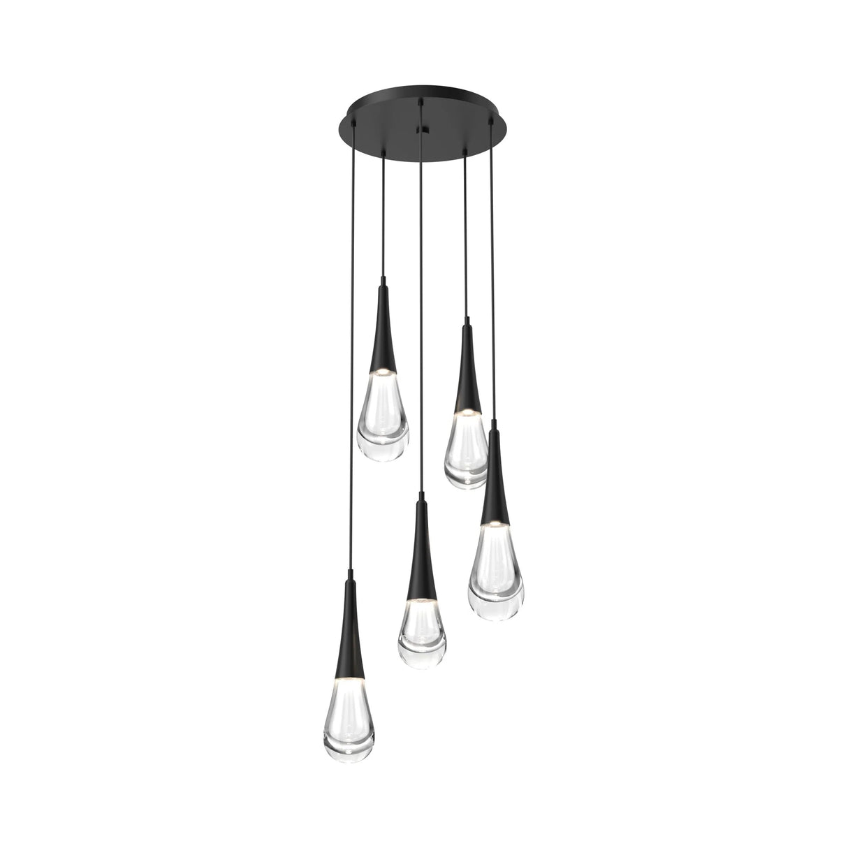 Rain LED Round Chandelier