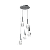 Rain LED Round Chandelier