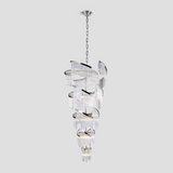 Twin Palms Crystal Round Multi-Tier Chandelier