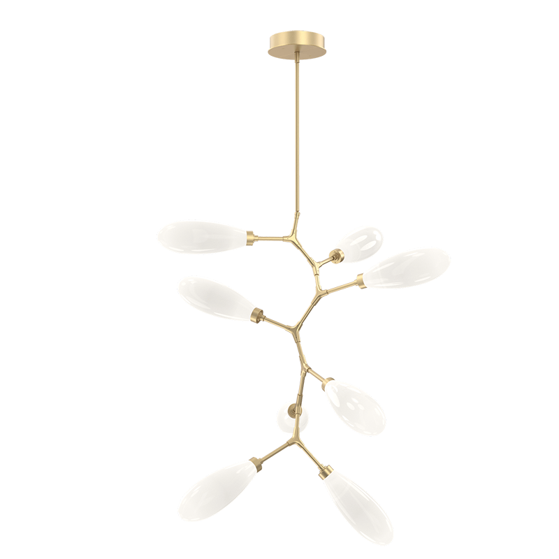 Art Glass Fiori Modern Vine Chandelier