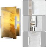 Square Marble Slice Wall Sconce 9.8"