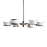 Daphnea Drum Shade Round Chandelier