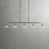 Art Glass Therona Linear Chandelier