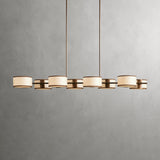 Daphnea Drum Shade Linear Chandelier