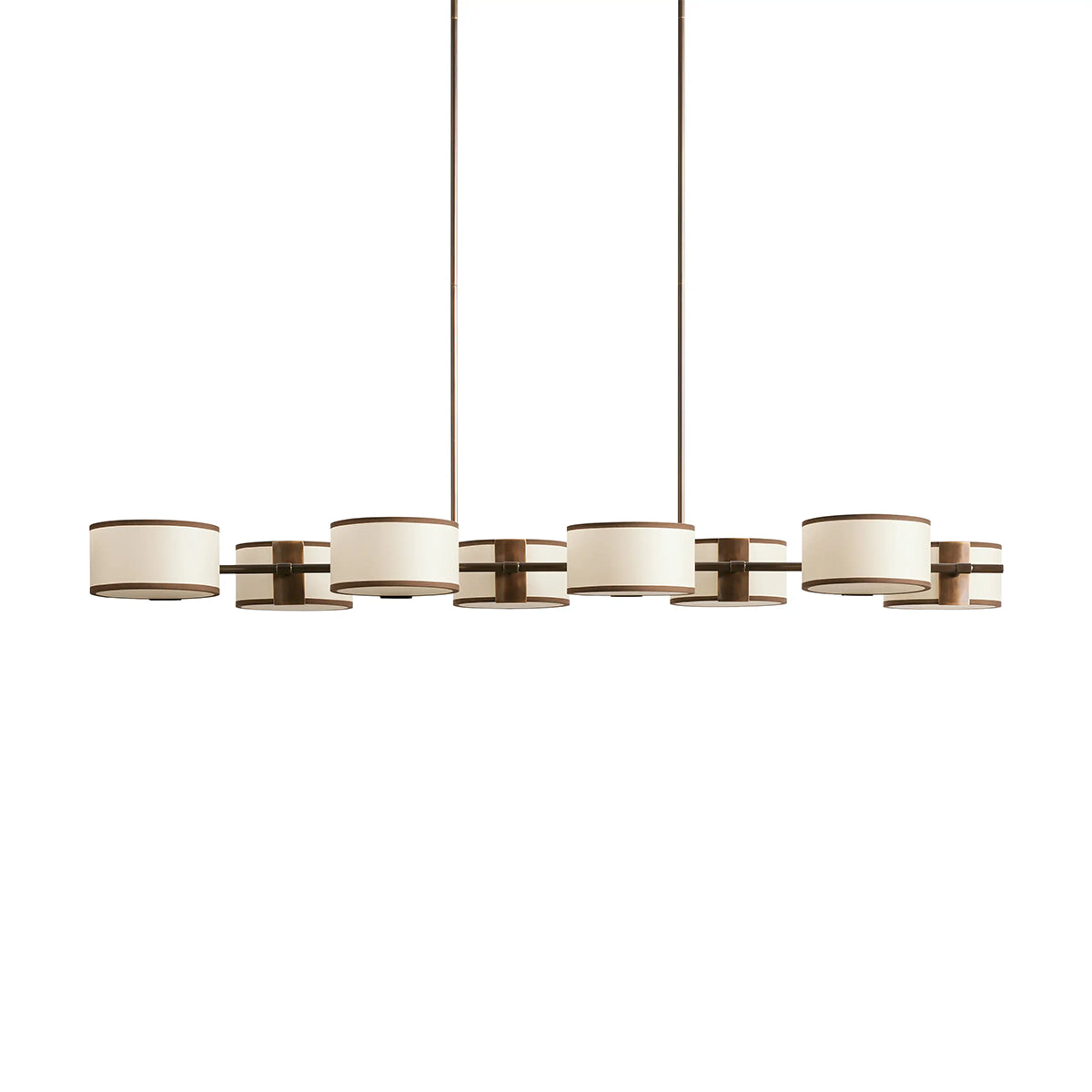 Daphnea Drum Shade Linear Chandelier