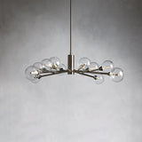 Moder Apollo Glass Ball Round Chandelier