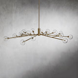 Moder Apollo Glass Ball Round Chandelier