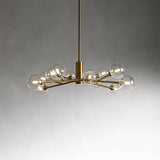 Moder Apollo Glass Ball Round Chandelier