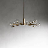 Moder Apollo Glass Ball Round Chandelier