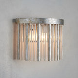 Handmade Art Glass Crystal Andalusia Wall Sconce