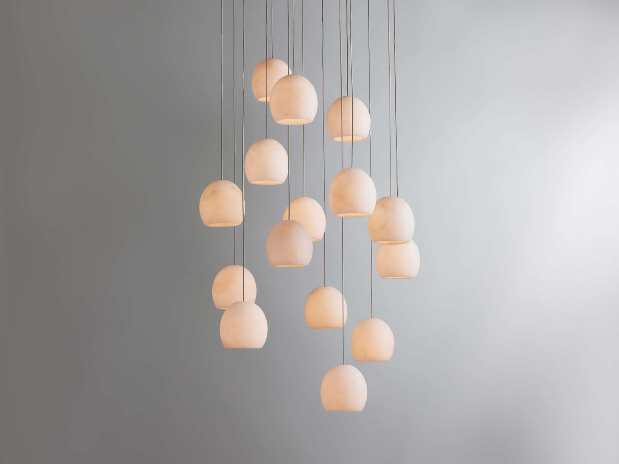 Alabaster Maeva Round Chandelier