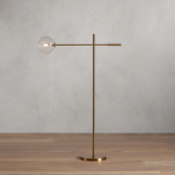 Moder Apollo Glass Ball Task Floor Lamp