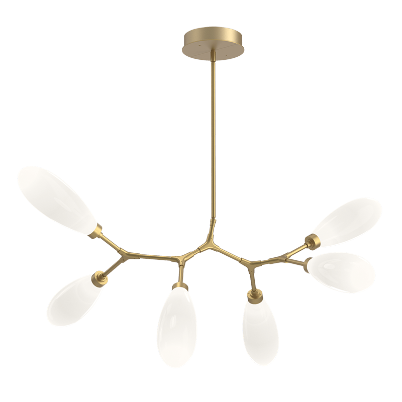 Art Glass Fiori Modern Chandelier