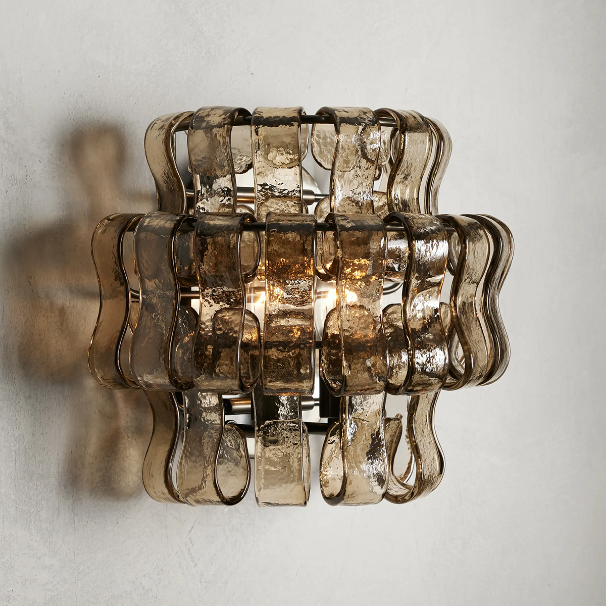 Art Glass Ghiaccio Wall Sconce