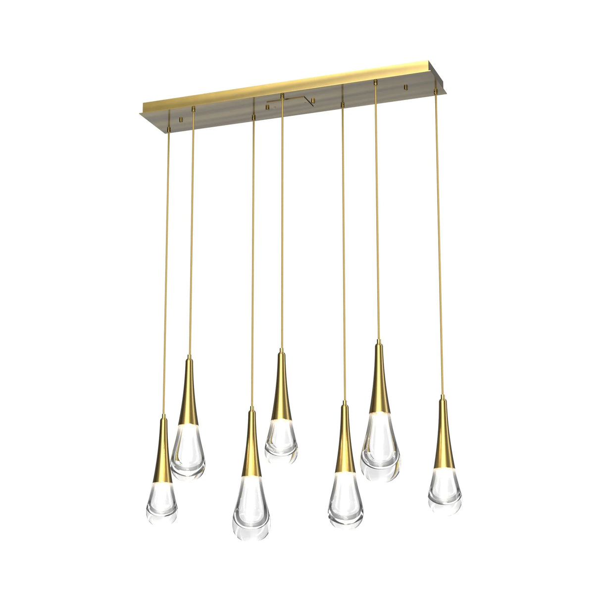 Rain LED Linear Chandelier