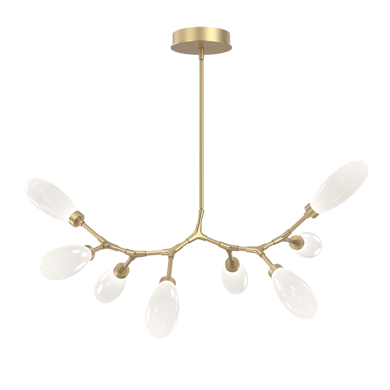 Art Glass Fiori Modern Chandelier