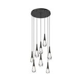 Rain LED Round Chandelier