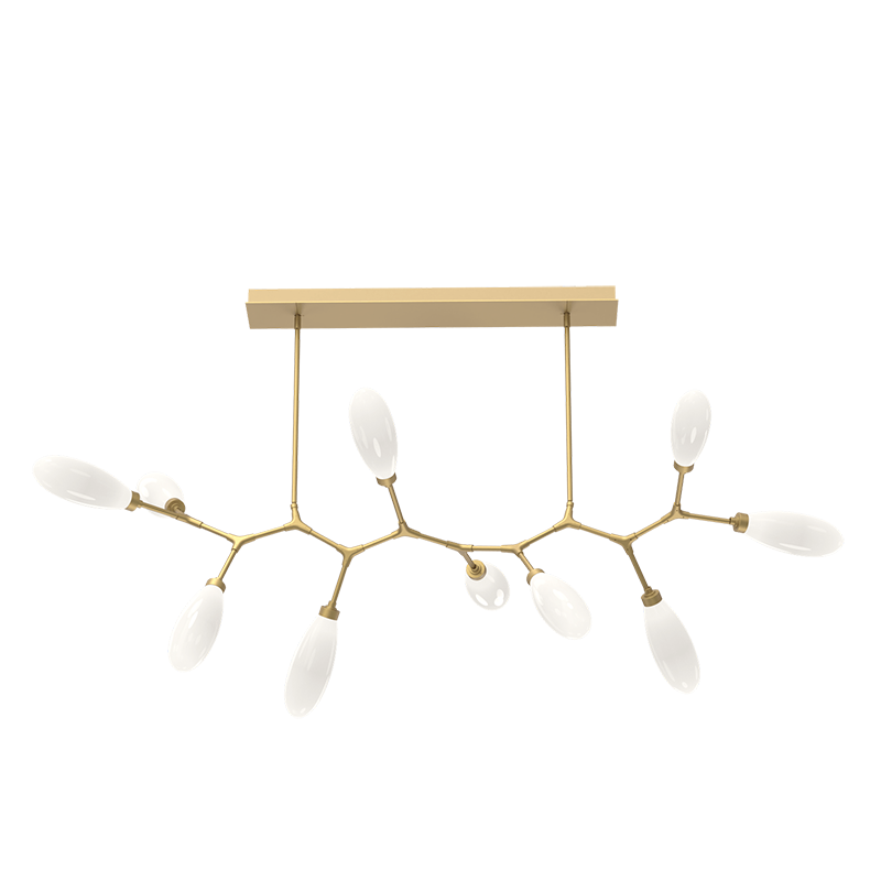 Art Glass Fiori Modern Chandelier