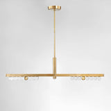 Annecy Crystal Glass Ball Linear Chandelier