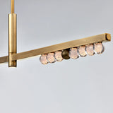 Annecy Crystal Glass Ball Linear Chandelier