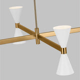 Albertine Tapered Shade Large Chandelier