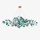 Acrylic Gingko Leaf Chandelier